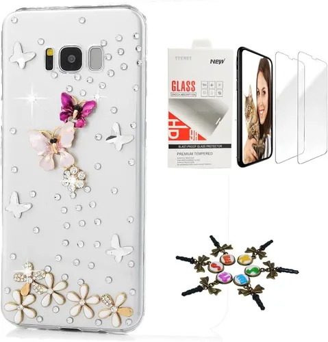 Vista 7 de Bling Case SSSGCDwSPSeries-31 - Funda con tapa y cristales brillantes (100 unidades)