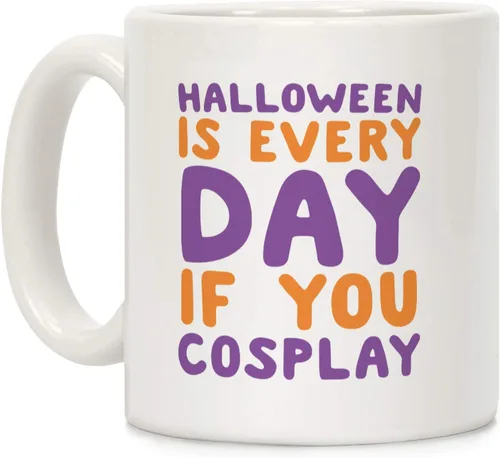 Vista 163 de LookHUMAN Tazas de Halloween Taza de café de Halloween - Tazas de café para decoración ideales para amantes y entusiastas de la decoración - Taza
