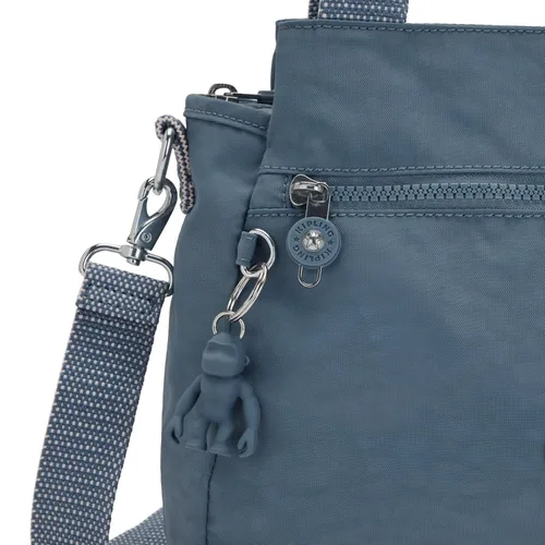 Vista 5 de Kipling Elysia Crossbody para mujer, ligero, bolsillos magnéticos con múltiples compartimentos, bolsa de hombro