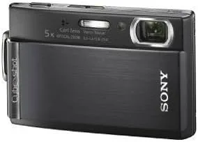 Vista 2 de Sony Cybershot DSCT300/B 10.1MP Cámara digital con zoom óptico 5x con disparo súper constante (negro)