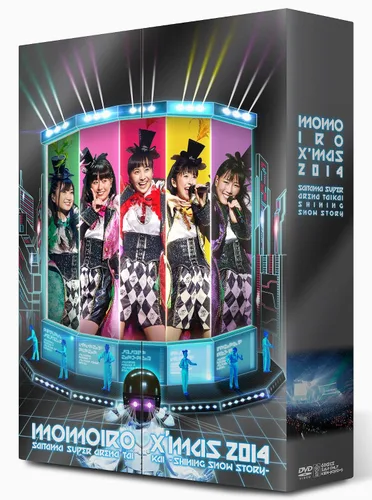 Vista 2 de Momoiro Clover Z - Momoiro Christmas 2014 Saitama Super Arena Taikai Shining Snow Story Day1 Day2 Live DVD Box (6DVDS) Japan LTD DVD KIBM-90510