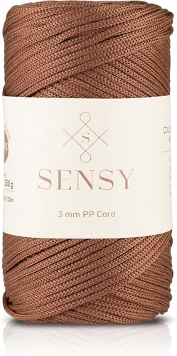 Vista 28 de Cuerda de poliéster Sensy Premium de 3 mm, 120 metros, 100% cordón de polipropileno, cuerda de macramé de 3 mm, cordón para bolsos de ganchillo