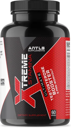 Vista 2 de Potenciador de testosterona para hombres con óxido nítrico preentrenamiento L-arginina L-citrulina AAKG ácido D-aspártico Tongkat Ali Energía