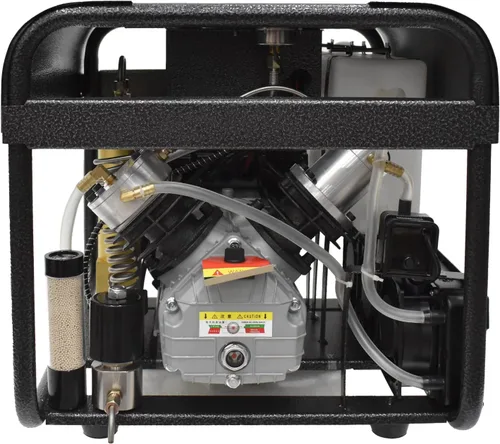 Vista 9 de TUXING Compresor de aire PCP de 4500 Psi, compresor de aire de alta presión, presión ajustable y versión de purga automática, filtro integrado