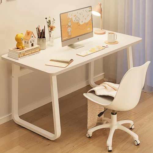 Vista 10 de Escritorio moderno Mesa de computadora de 31,5 pulgadas Mesa de oficina de estilo simple Escritorio de oficina industrial