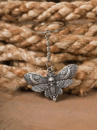 Vista 6 de HAQUIL Llavero vintage de la suerte, accesorios de regalo para hombres y mujeres, llavero de joyería