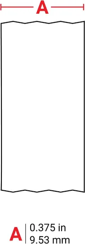 Vista 3 de Brady Etiqueta Auténtica (M21-375-423) de Poliéster para Entornos Severos para Código de Barras, Panel Solar y Placa de Circuito Impreso, Negro