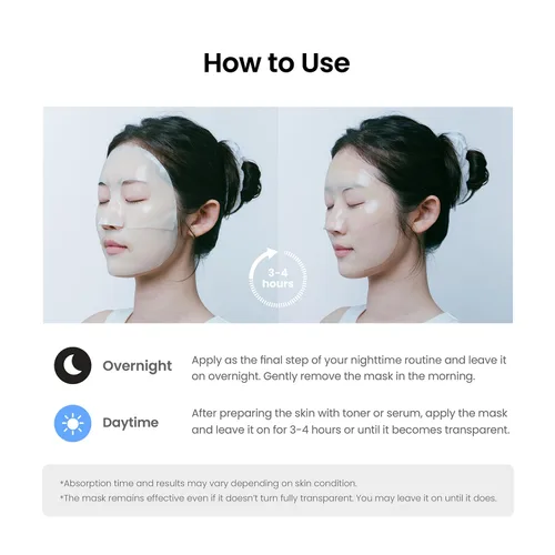 Vista 7 de caraseoul GlowPro - Máscara facial de colágeno, hidrogel coreano con niacinamida y adenosina, refuerzo del resplandor, máscara hidratante