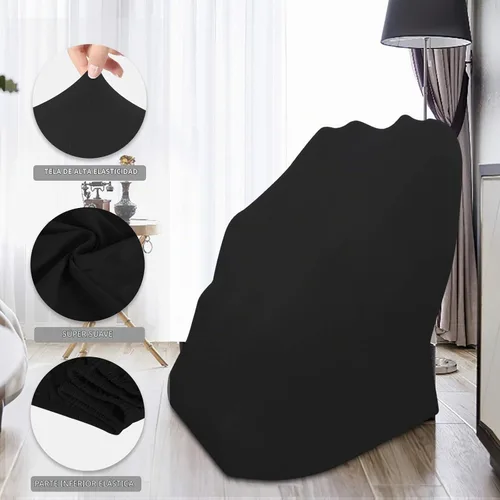 Vista 3 de Easy-Going Funda para sillón de masaje, fundas para sillón reclinable, protector de muebles para mudanzas, funda a prueba de polvo, fundas de sofá