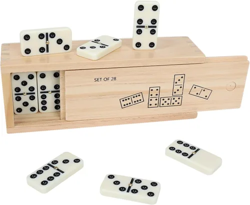 Vista 10 de GOTHINK Juego de dominó doble de 12 trenes mexicanos en estuche de transporte de madera, juego de dominó de puntos de colores para adultos, niños