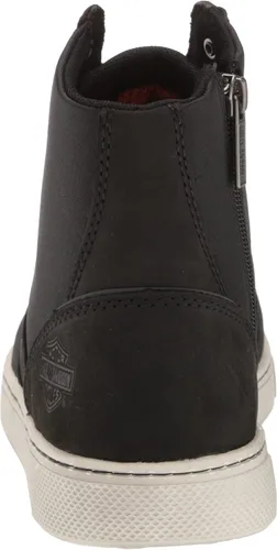 Vista 3 de HARLEY-DAVIDSON FOOTWEAR Eagleson Mid - Tenis de nailon para hombre, Negro