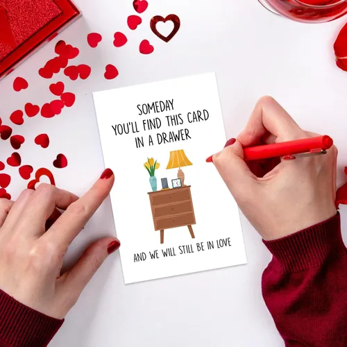 Vista 3 de Tarjeta del día del padre para marido, tarjeta del día del padre de parte de la esposa, regalos para marido, regalos divertidos para el día