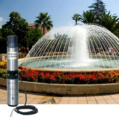 Vista 2 de Franklin Electric, bomba con filtro serie High Head 558223 modelo WE20 g05P4-21, 115V, azul.