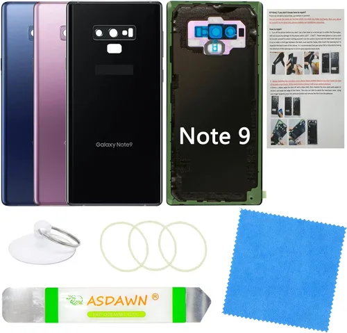 Vista 104 de Para Galaxy Note 8 SM-N950 All Carriers Reemplazo de cristal del panel Cinta preinstalada + lente de cámara preinstalada + kit de herramientas