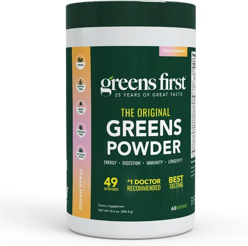 Vista 19 de Superalimentos Greens First, nutrientes ricos en antioxidantes, GF, 1, 1