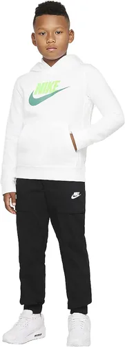 Vista 5 de Nike - Sudadera con capucha Sportswear Club Hbr para niños BlancoVerde Strike S