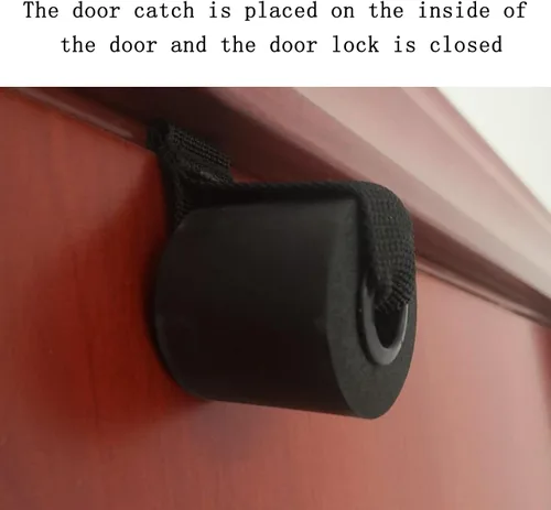 Vista 3 de 3 bandas de resistencia para anclaje de puerta, anclaje seguro para puerta, anclaje de puerta resistente para bandas de resistencia, anclaje