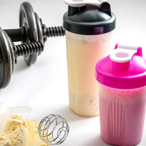 Vista 8 de Bola agitadora de proteínas, bolas de licuadora para botellas de coctelera, acero inoxidable 304