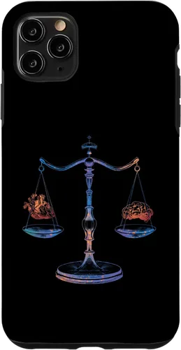 Vista 13 de Funda para iPhone 16 con corazón y cerebro