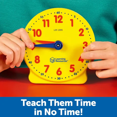 Vista 3 de Learning Resources Big Time reloj de estudiante, 12 horas