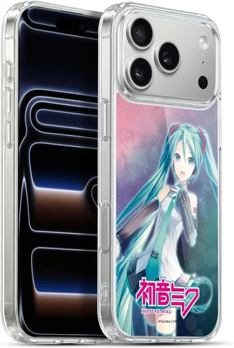 Vista 197 de Head Case Designs Licencia Oficial Hatsune Miku Gráficos Lindos Carcasa de Gel [Protección de Grado Militar] Compatible con Apple iPhone 7