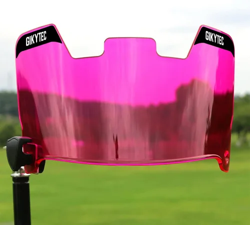 Vista 6 de Visera de Fútbol Americano Visera para Casco de Fútbol Americano Resistente a los Arañazos Bloqueo UV Visera de Protección Facial para Jóvenes