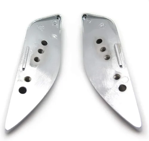 Vista 5 de SMT-Tank Pads Cubierta lateral compatible con SUZUK Hayabusa Gsxr1300 1986-2012 Cromo [B00RNIR90G]