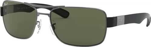 Vista 6 de Ray-Ban Gafas de sol cuadradas Rb3522 para hombre Dorado/marrón degradado marrón oscuro