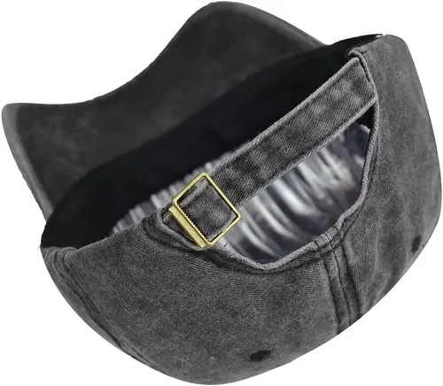 Vista 6 de HHNLB Gorra de béisbol bordada ajustable de algodón lavado