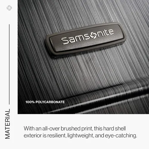 Vista 229 de Samsonite Winfield 2 Equipaje rígido con ruedas giratorias, Azul profundo, Juego de 3 piezas (20/24/28)