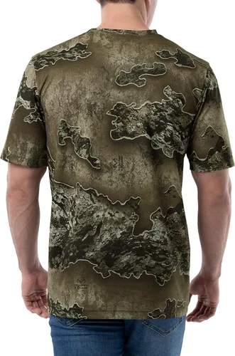 Vista 2 de Realtree Paquete de 2 camisetas de manga corta para hombre