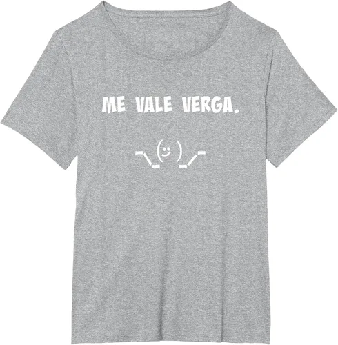 Vista 7 de Camisa Chistosa Funny Latin Shirt en español. Camiseta Asphalt Grey