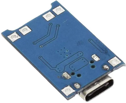 Vista 4 de HiLetgo 3 unids TP4056 Tipo-c USB 5V 1A 18650 Cargador de batería de litio Módulo de carga Junta de carga con funciones de protección dual