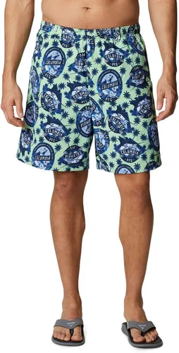 Vista 11 de Columbia Super Backcast - Pantalón corto de agua para hombre Impresión de tinte negro