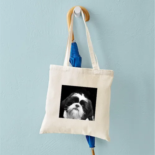 Vista 4 de CafePress Shih Tzu Fine Art Sandy Tote Bag Canvas Tote
