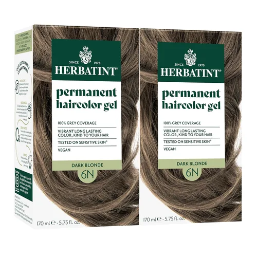 Vista 24 de Herbatint Tinte Permanente para el Cabello para Mujeres - 10C Rubio Sueco - Para Hasta un 100% de Cobertura de Canas Resistentes - Sin Amoníaco, Sin