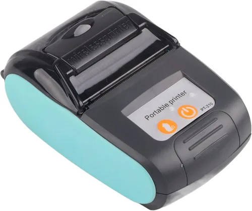 Vista 2 de Mini impresora térmica de recibos de 2.283 in, compatible con Bluetooth 4.0, Android y impresora térmica directa USB para impresora ESC/POS/recibos