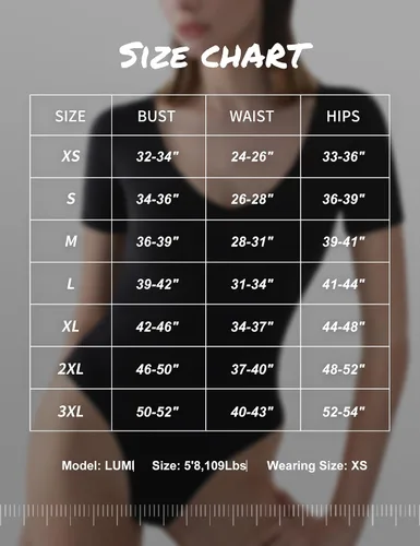 Vista 2 de PUMIEY Body de manga corta con cuello en V para mujer, colección Sharp