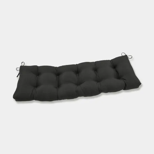 Vista 9 de Pillow Perfect - Almohada para aire libre/interior Fresco Negro Chaise, descanso, 80x23x3