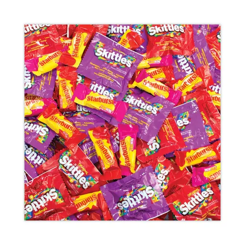Vista 4 de Skittles And Starburst Bite - 250 unidades de caramelos variados, 104.4 onzas