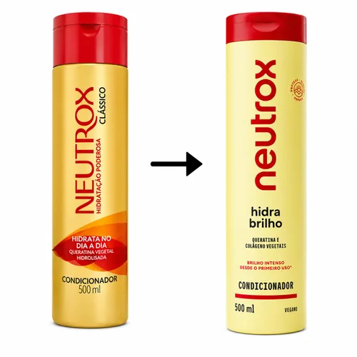 Vista 2 de NEUTROX Clássico Condicionador 16.9 fl oz Tratamiento Capilar Brasileño Neutrox - Todo Tipo de Cabello