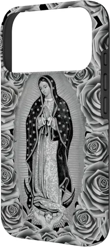 Vista 76 de Funda para iPhone 11 Nuestra Señora Virgen De Guadalupe Virgen María Floral