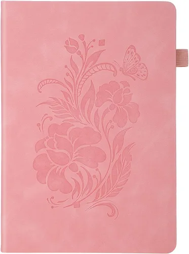 Vista 9 de Thboxes Cuaderno de 80 hojas, cuaderno ejecutivo de tapa dura de 5.7 x 8.3 pulgadas, para estudiantes, trabajadores, mujeres y hombres, bloc de Negro