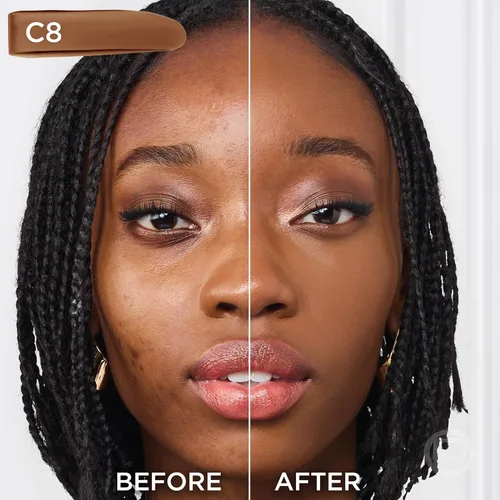Vista 82 de L'Oreal Paris True Match - Base líquida supermezclable, maquillaje de base líquida de cobertura media, C0.5, ligero, 1 onza líquida