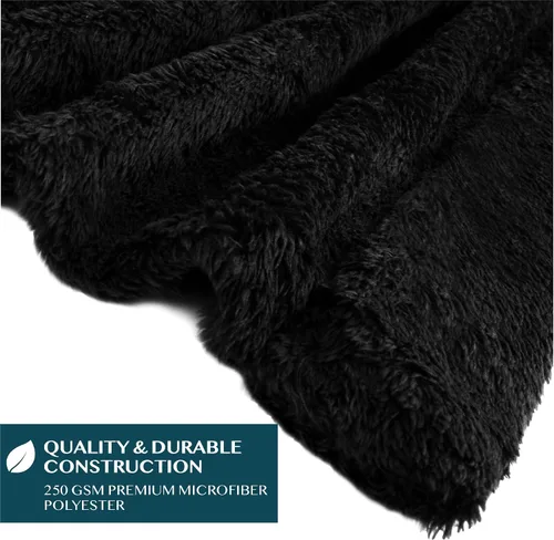 Vista 7 de PAVILIA Angel Wrap Hooded Blanket Poncho, Wearable Blanket Throw Wrap Poncho for Women Adult, Cozy Fluffy Sherpa Shawl Cape