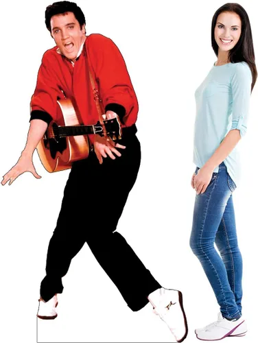 Vista 3 de Imágenes en cartón de Elvis Presley , talla única , Elvis 1