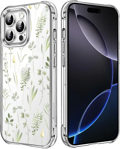 Vista 47 de Funda transparente de girasol compatible con iPhone SE 2022 SE 2020 7 8, funda trasera floral para niñas y mujeres, funda protectora transparente