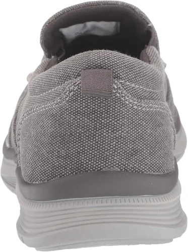 Vista 3 de Tienda Essentials Mocasines de lona para hombre color gris 105