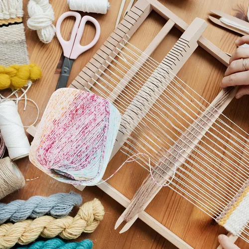 Vista 7 de Tamaño 10 hilo de ganchillo ligero digitación hilo de algodón pastel para bricolaje tejer a mano bufandas suéteres chales Como se muestra
