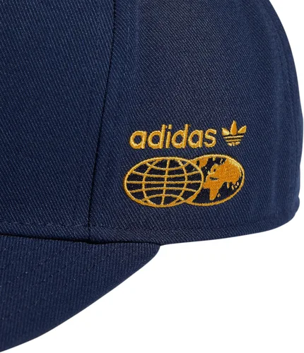 Vista 3 de adidas Originals Sombrero de ajuste ajustable estructurado moderno para hombre